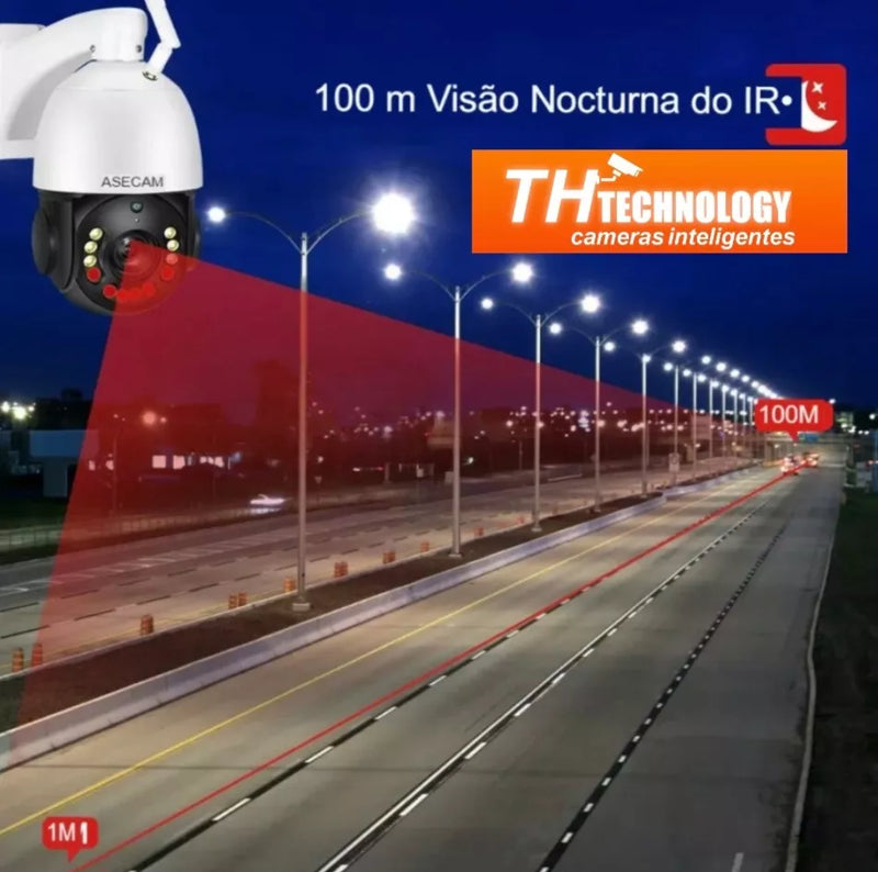 Câmera de Segurança Externa  Ip Wi-fi Poe 4k