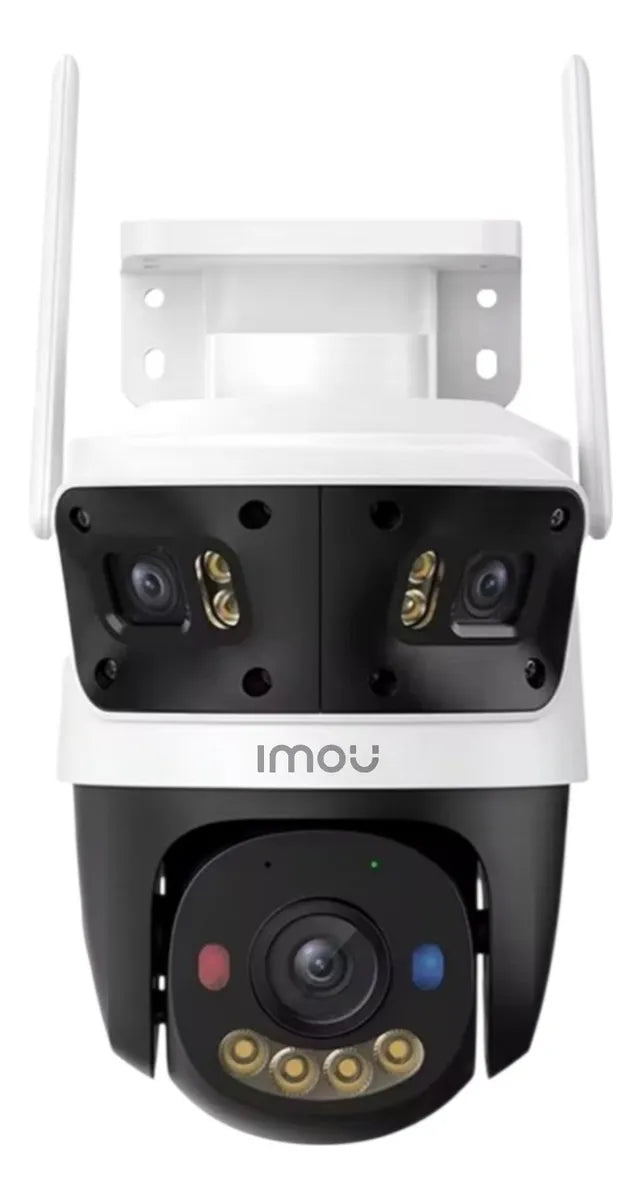 Câmera Ip Imou Cruiser Tripla Lente Panorâmica 11mp Luzativa Branco