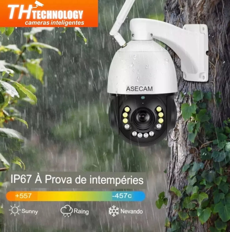 Câmera de Segurança Externa  Ip Wi-fi Poe 4k