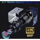 Câmera Asecam Ip Poe 4k Zoom 30x Ip67 Ptz 360º Visão Noturna