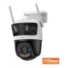 Câmera Ip Imou Cruiser Tripla Lente Panorâmica 11mp Luzativa Branco